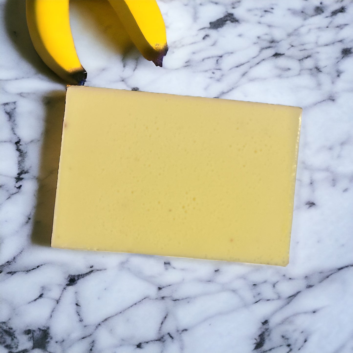 Banana bar soap ( shea butter base)
